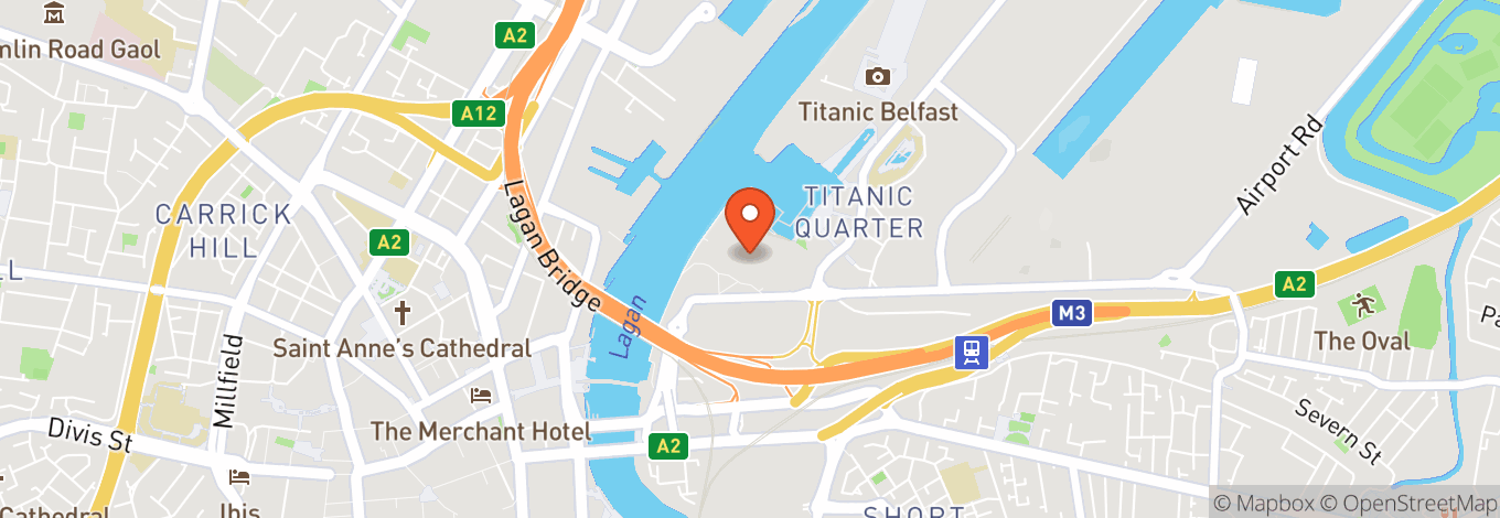 Map of The Sse Arena (Belfast)