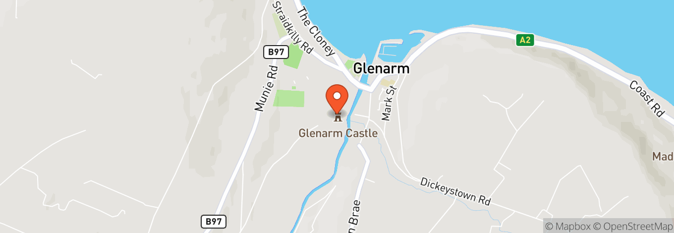 Map of Glenarm Castle