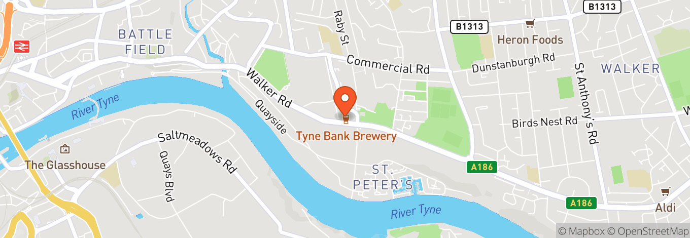 Map of Tyne Bank Brewery