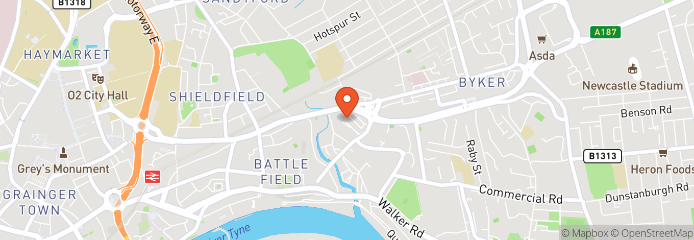 Map of The Cumberland Arms