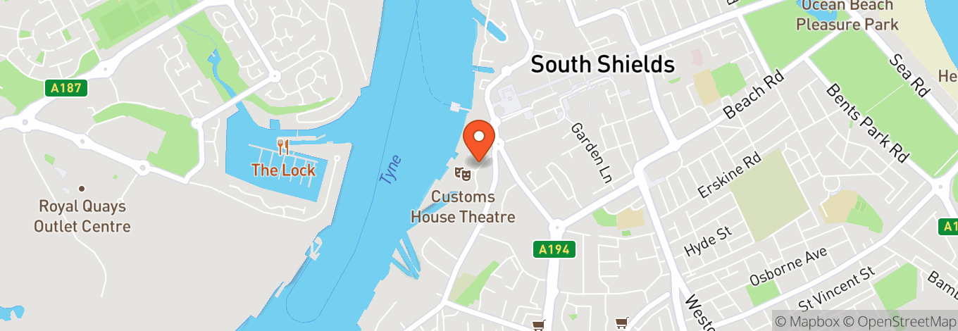 Map of The Customs House