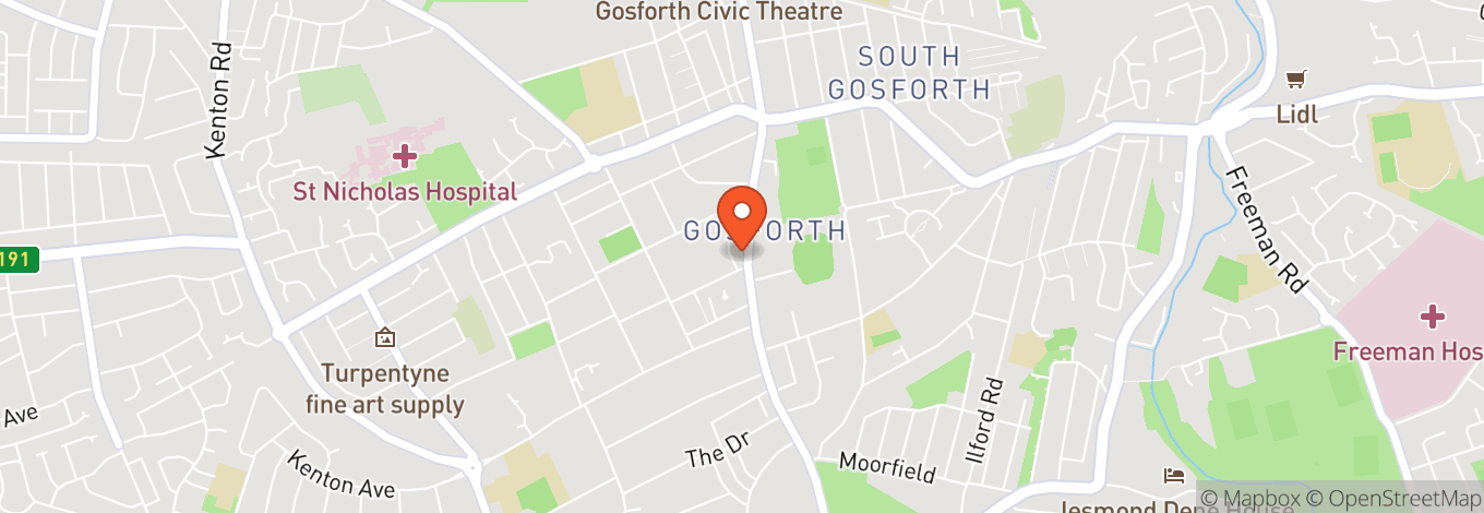Map of Peel Psychological Consultancy