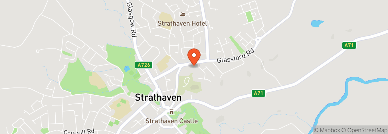 Map of Strathaven Hotel