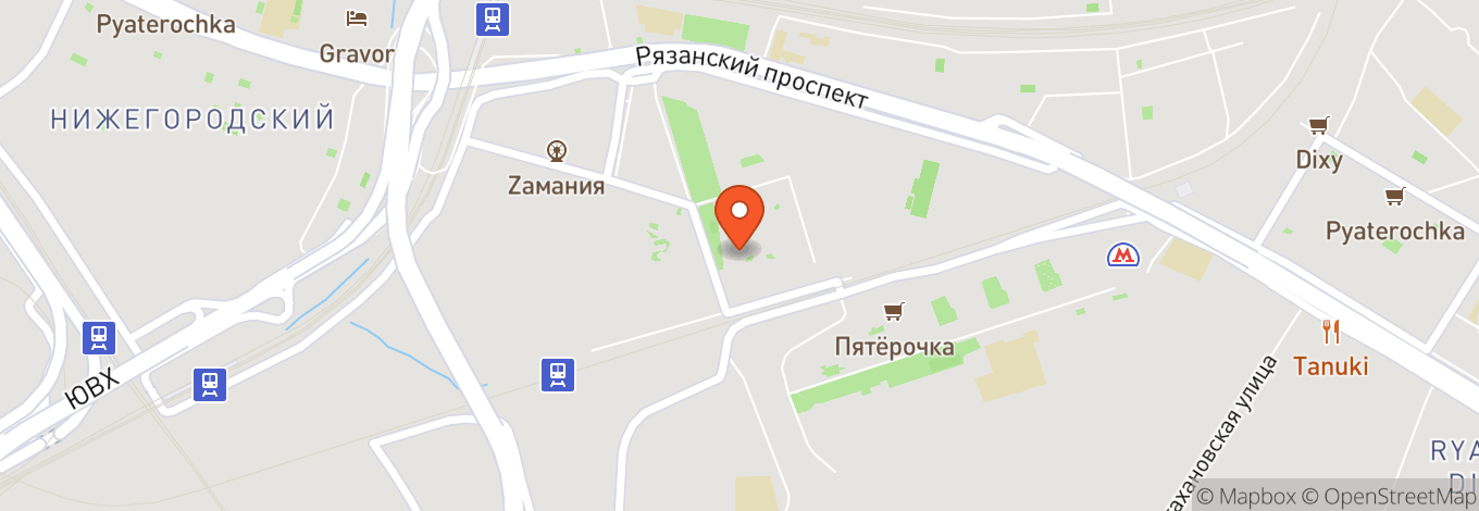 Map of Karacharovsky Mechanical Plant
