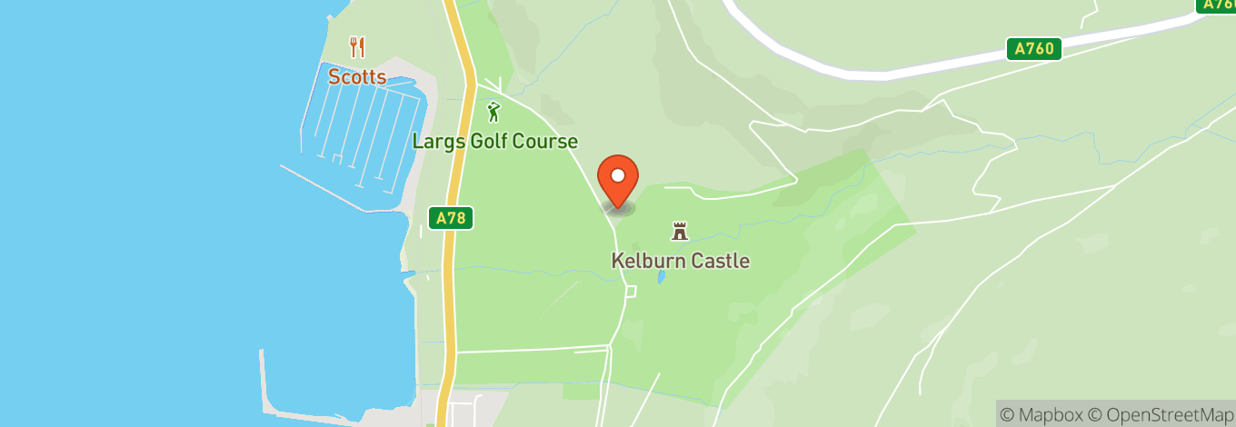 Map of Kelburn Castle And Estate