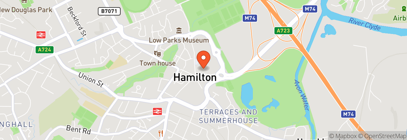 Map of The Function Rooms