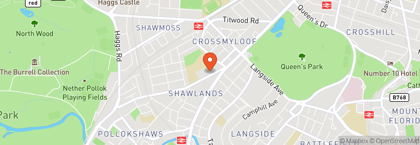 Map of Destiny Church