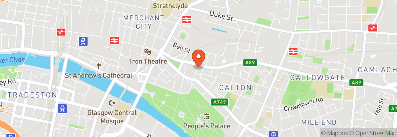 Map of Many Studios