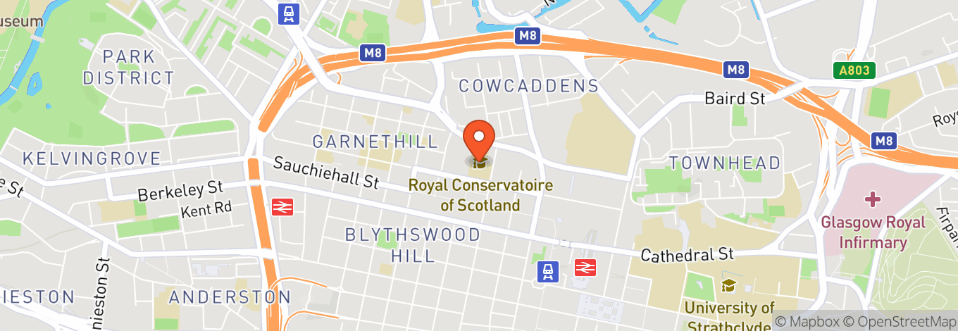Map of Chandler Theatre