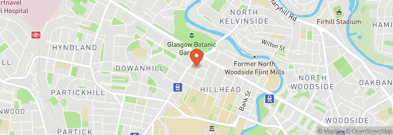 Map of Hillhead Bookclub