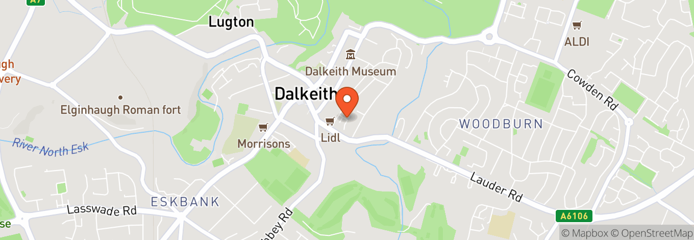 Map of Dalkeith Country Park