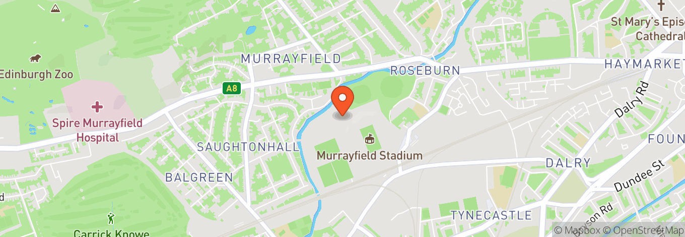 Map of Murrayfield Ice Arena