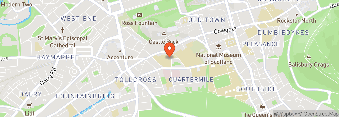 Map of The Wee Red Bar