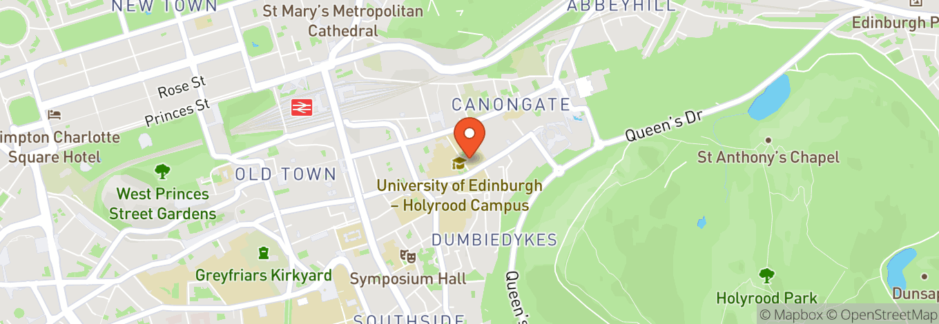 Map of Pleasance Courtyard