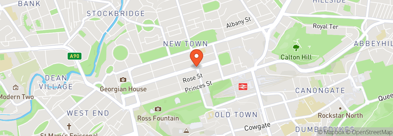 Map of New Century Hall
