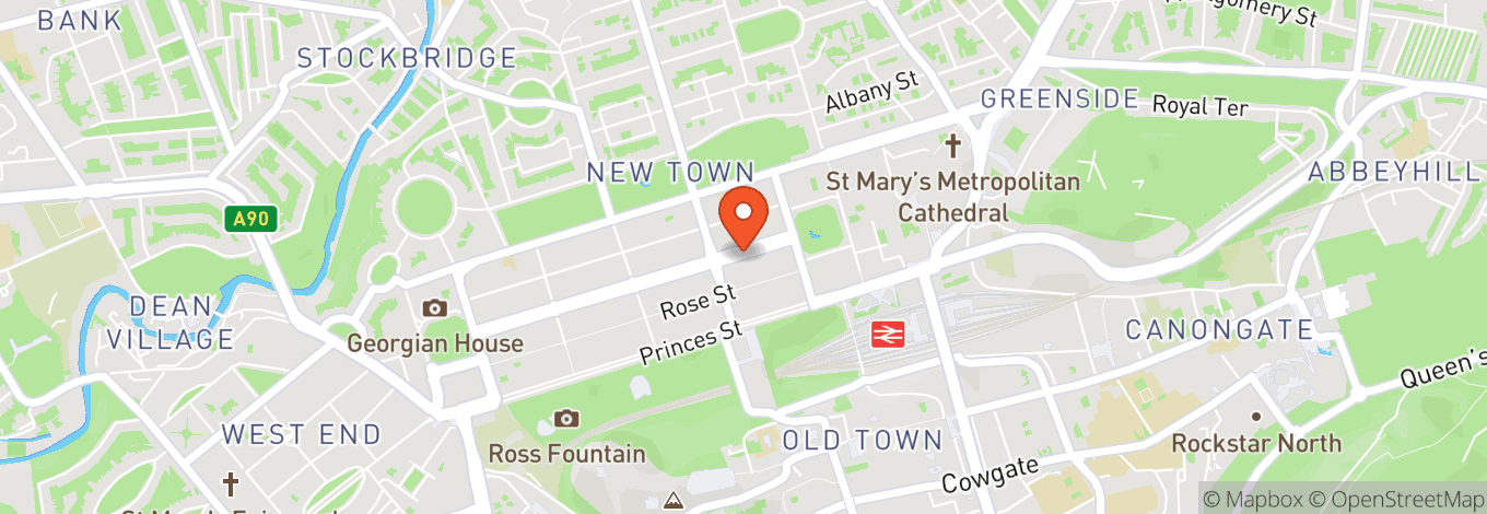 Map of Dirty Martini