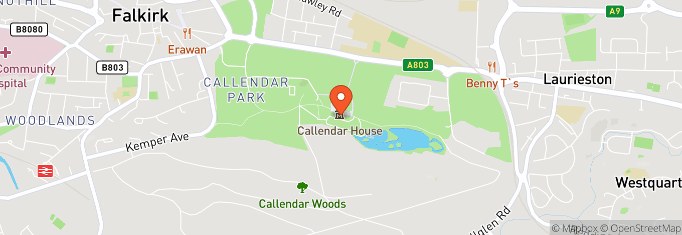 Map of Callendar House