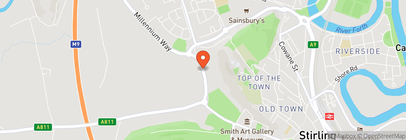 Map of City Park Stirling
