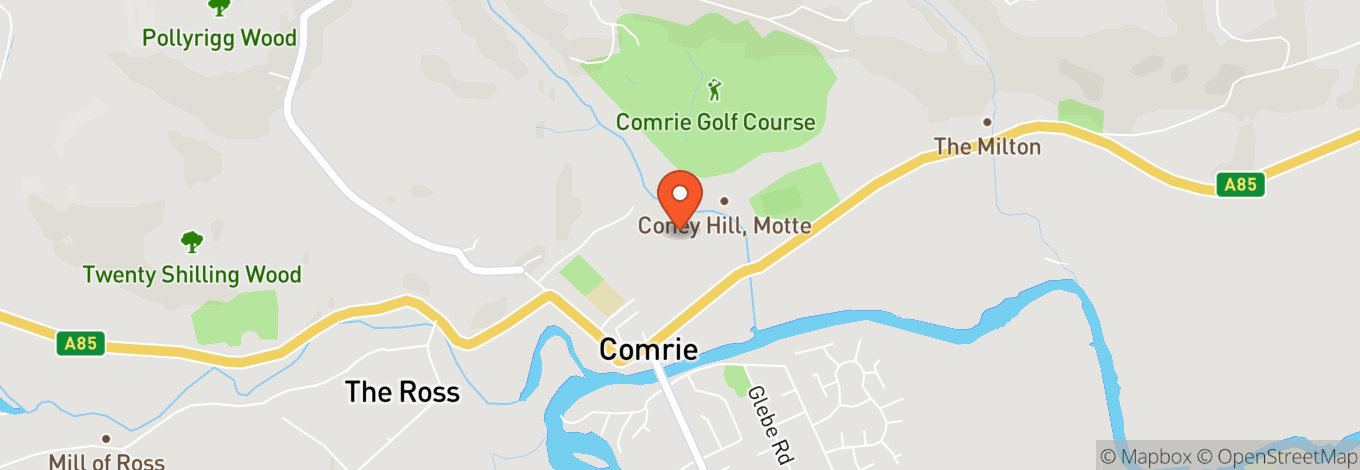 Map of Comrie Rural Hall