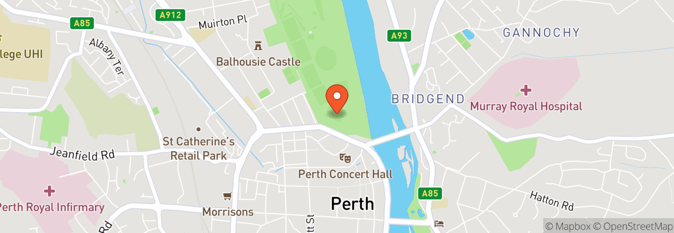 Map of Perth Concert Hall in Perth