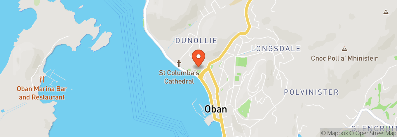 Map of Corran Halls