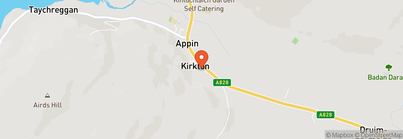 Map of Appin Village Hall