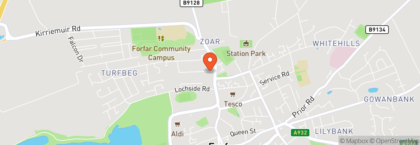 Map of Strathmore Hall