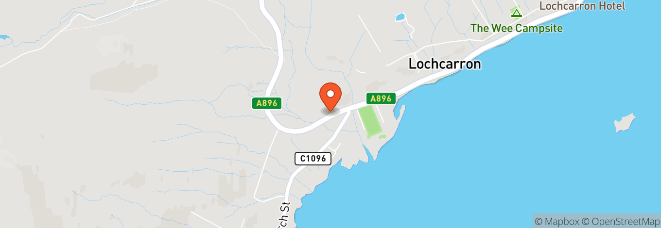 Map of Lochcarron Village Hall