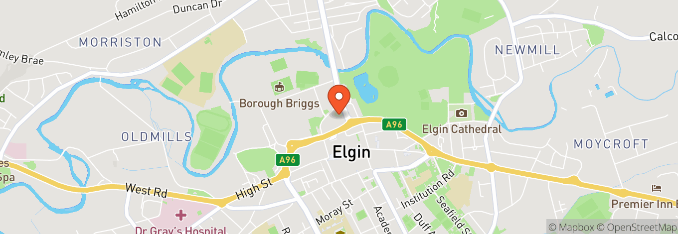 Map of Elgin Town Hall