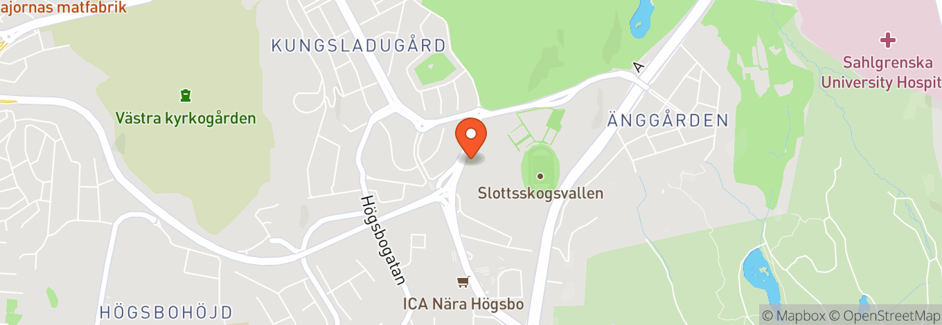 Map of Slottsskogen