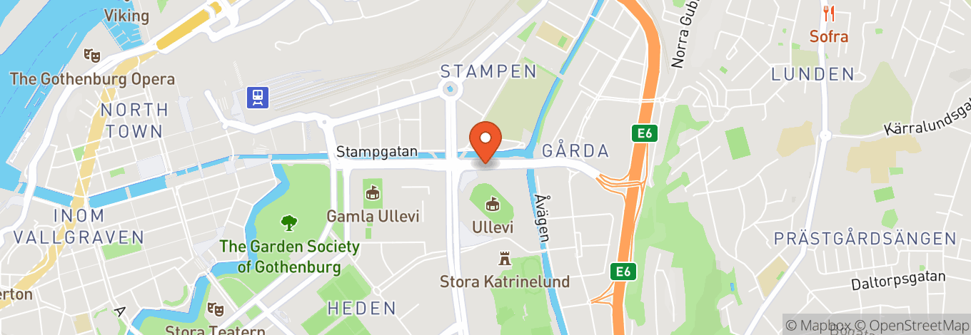 Map of Ullevi