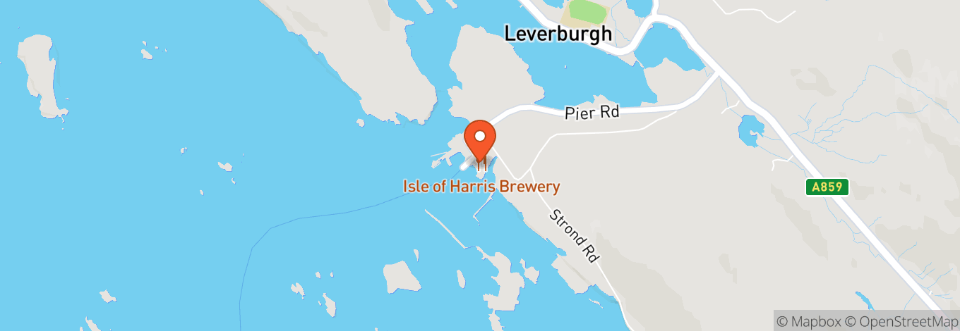 Map of Isle of Harris Brewery