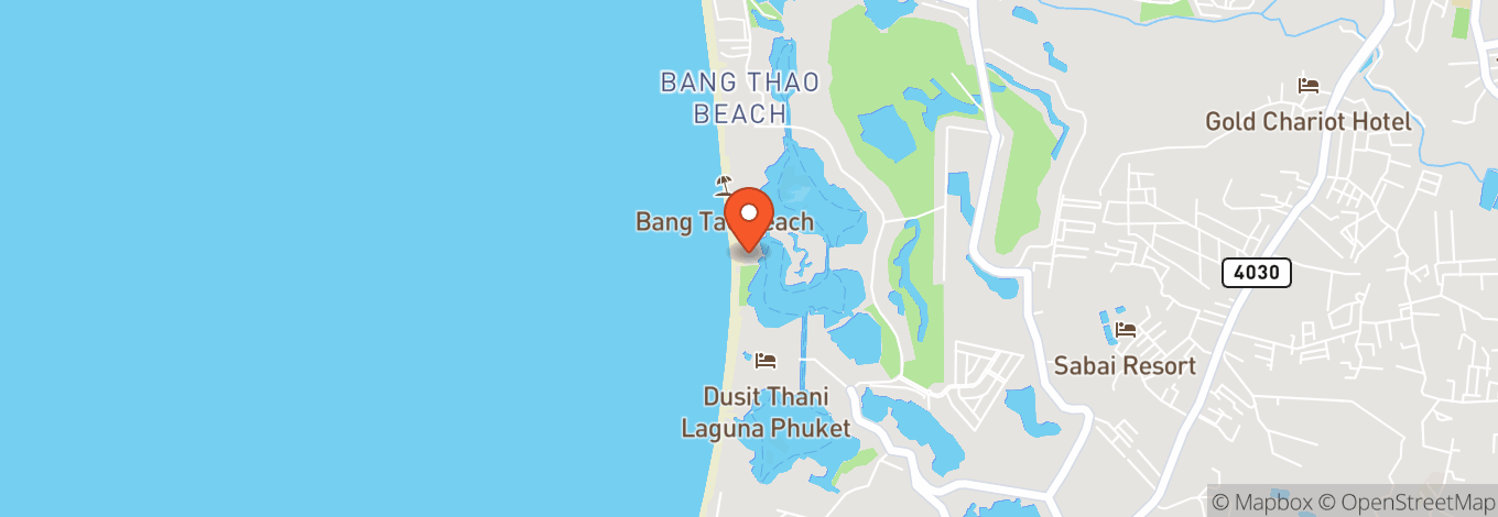 Map of Xana Beach Club