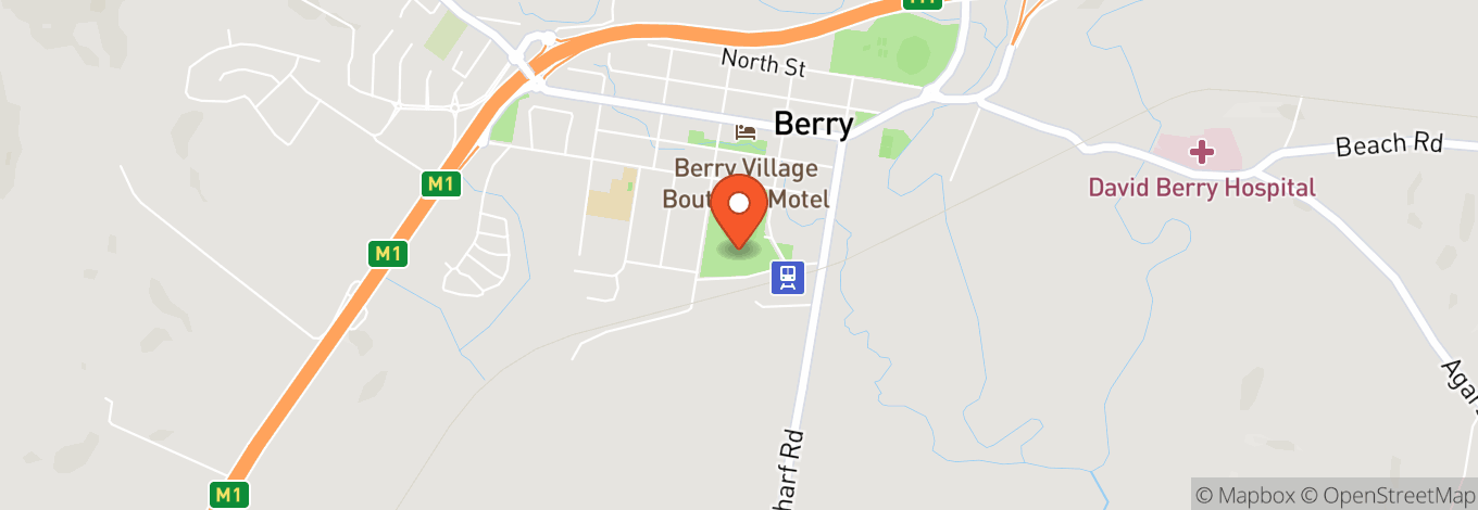 Map of Berry Showground