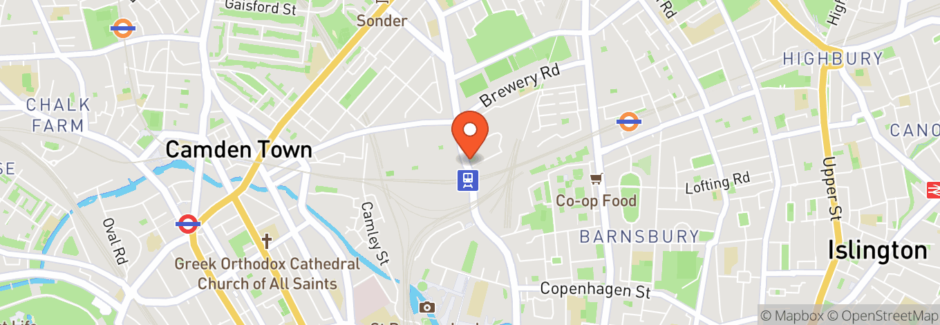 Map of Egg London